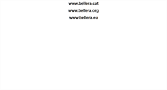 Desktop Screenshot of bellera.cat